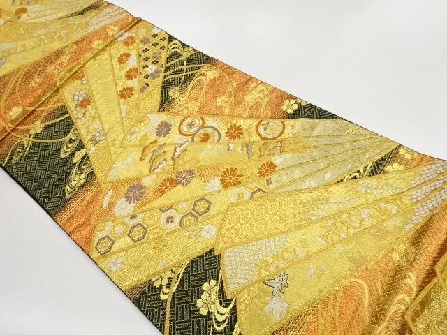 Japanese Kimono / Fukuro Obi Silk